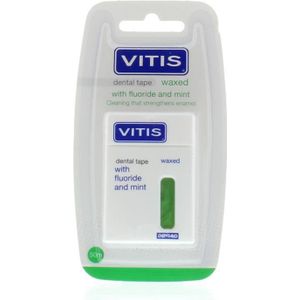 Vitis Tape waxed fluor mint groen 50mtr