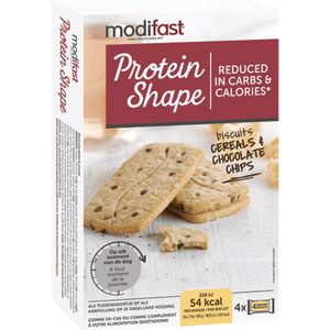 Modifast Protein shape biscuits granen & chocoladestukjes 16 stuks