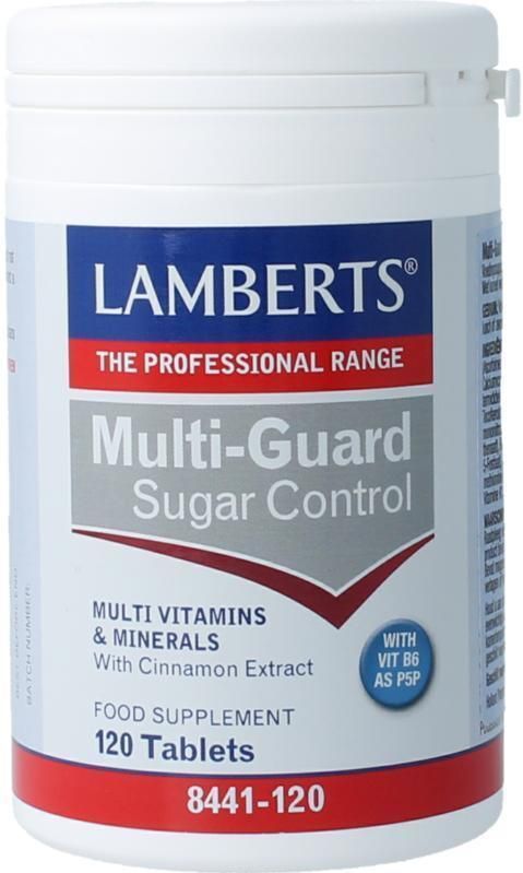 Lamberts - Multi-Guard Sugar Control - Vitaminen-, Mineralen- en Kruidenpreparaat