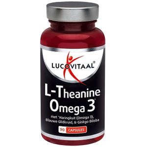 Lucovitaal L-theanine omega 3 630 Capsules