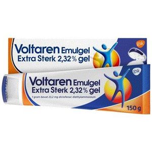 Voltaren Emulgel extra sterk 2,32% gel - nieuwe dop 150gr