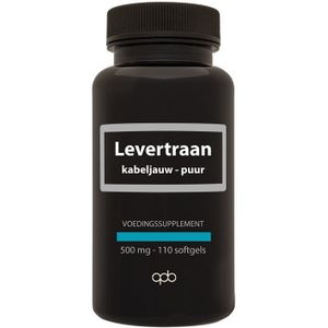 APB Holland - Levertraan - Kabeljauw - 500mg - Zonder Vulstoffen