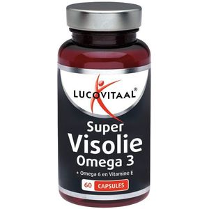 Lucovitaal Super visolie omega 3 60 capsules