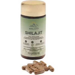 Shilafit - Shilajit - 500mg - Kruidenpreparaat - Rijke Bron van Mineralen