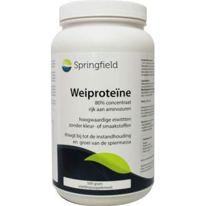 Springfield Wei proteine 80% concentrate 500g