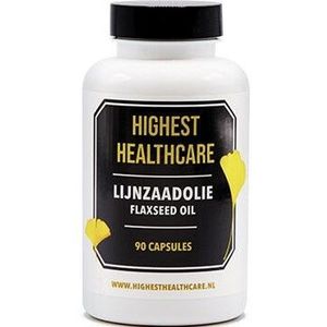 highest healthcare Lijnzaadolie 90 Capsules