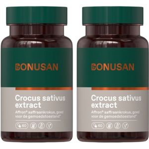 Bonusan - Crocus Sativus Extract - 120 Vegacapsules