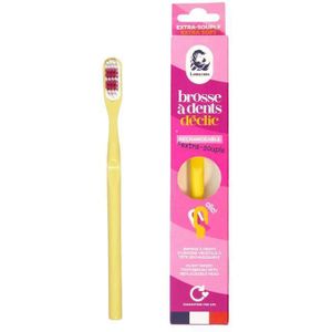 Lamazuna - Tandenborstel - Extra Zacht - Mimosa Geel - 1 Stuk