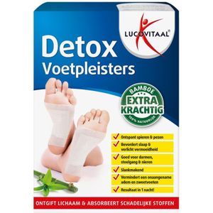 Lucovitaal Detox voetpleisters 10 stuks