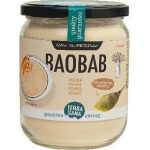 Terrasana Raw baobab poeder in glas 190g