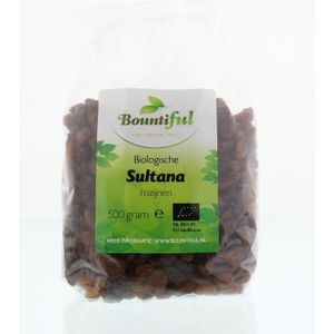 Bountiful Sultana rozijnen bio 500g