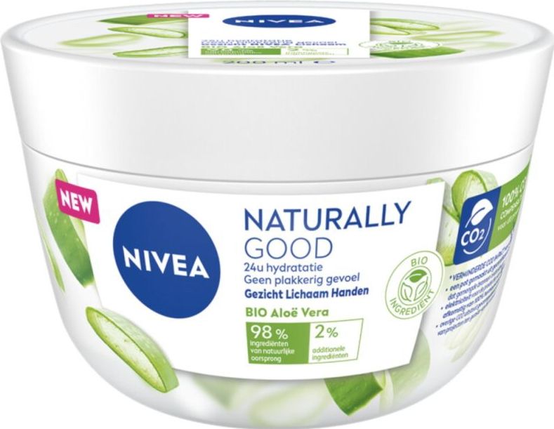 NIVEA All Purpose Créme Naturally Good Aloe Vera bodylotion - 200 ml
