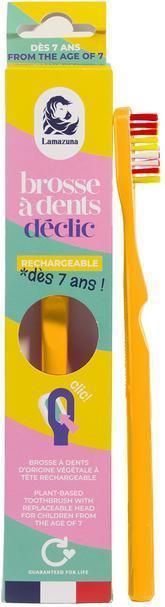 Lamazuna - Tandenborstel - Geel - Kinderen - 1 Stuks