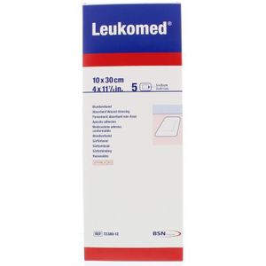 Leukomed - Eilandpleister - 10 x 30 cm - 5 Stuks