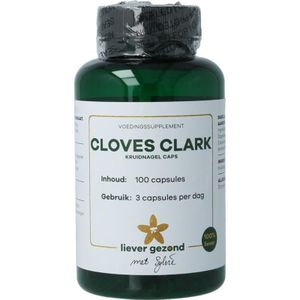 Liever Gezond Kruidnagel caps clove clark 100vc