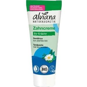 Alviana - Bio-Kruiden - Tandpasta - Voor Gevoelige Tanden - Fluoridevrij
