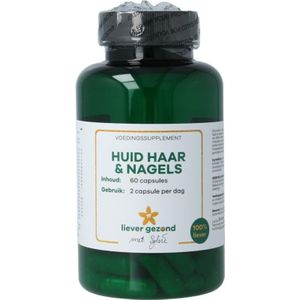 Huid haar nagels - Multivitaminen - Krachtig Mengsel van MSM en Omega-3 Vetzuren