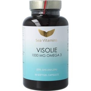 sea vitamins Omega 3 visolie strong met vitamine e 90vc
