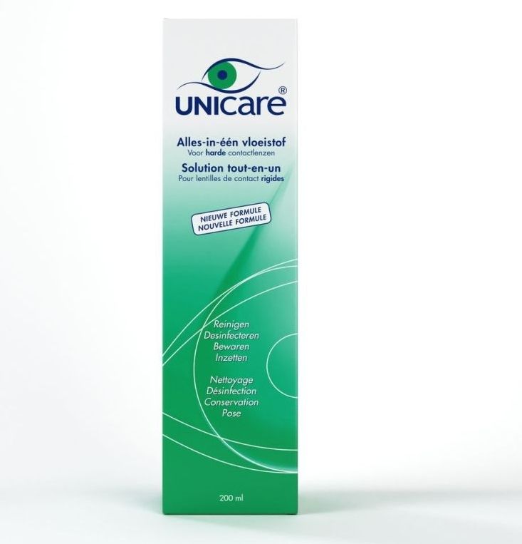 Unicare Alles-in-een vloeistof harde lenzen 200ml