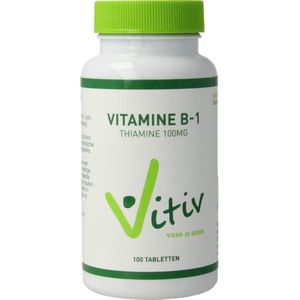 Vitiv - Vitamine B1 - Vitaminepreparaat - 100 mg