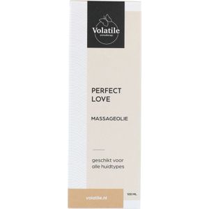 Volatile Massageolie perfect love glas met pomp 100ml