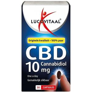 Lucovitaal Cbd cannabidiol 10mg 270 capsules