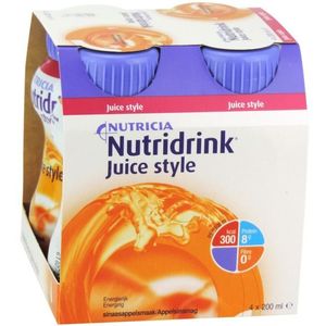 Nutridrink Juicestyle sinaasappel 4pck 200ml
