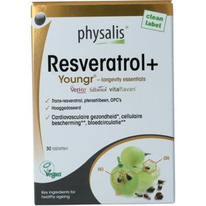Physalis - Resveratrol - Vegan Kruidenpreparaat - 60 Tabletten