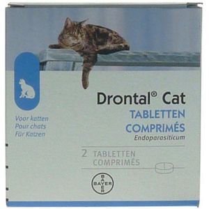 Drontal Kat klein ontworming 2st