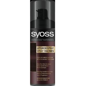 Syoss Uitgroeispray donker mahonie 120 ml