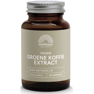 Mattisson - Groene Koffiebonen Extract - 500mg - 60 Capsules