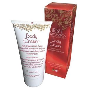 irish organics Bodycreme zeewier parfumvrij bio 150ml