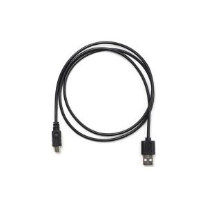 USB A naar mini USB kabel | 1 meter | USB 2.0 (Zwart)