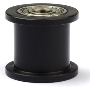 Creality 3D Spanrol | gladde pulley hoge resolutie | 9 mm riem | 4 mm as | zwart