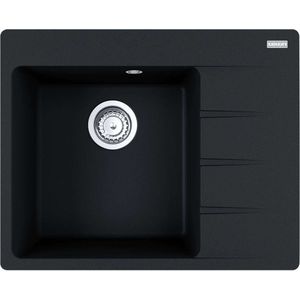 Franke Centro - Fragraniet spoelbak CNG 611-62 TL/2, 62x50 cm, onyx 114.0637.503