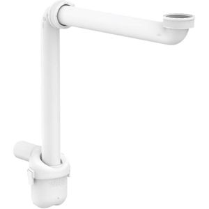 Hansgrohe Toebehoren - Wastafelsifon 32 mm, besparend, wit 54235000