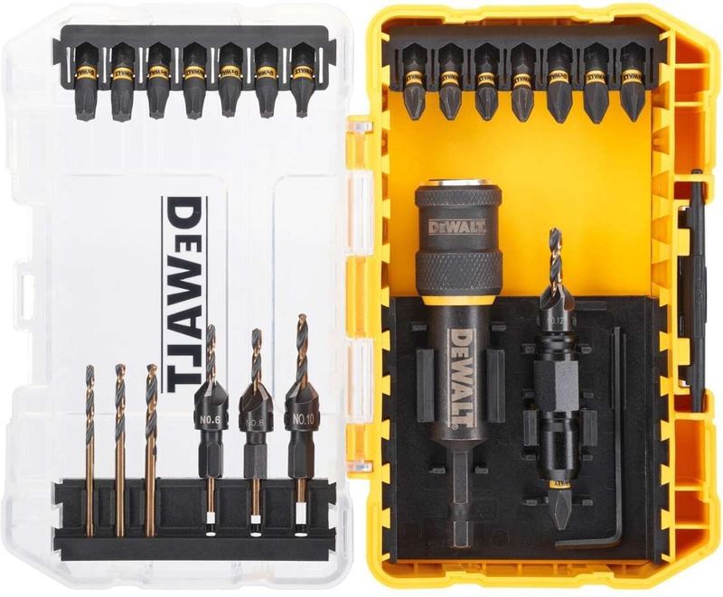 DeWALT Toebehoren - Flip and Drive bitset en accessoires, Tough Case DT70779T