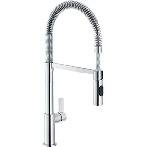 Franke Fox - Keukenkraan FN 6993.031, met flexibele uitloop en uittrekbare vuistdouche, chroom 115.0486.993
