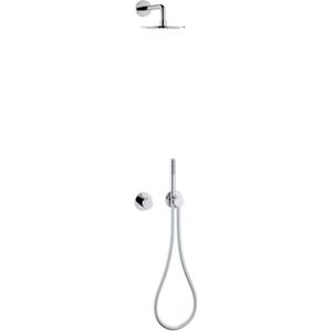 Keuco IXMO - Doucheset met inbouwthermostaat, diameter 25 cm, chroom 59602010001