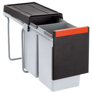 Franke - Cube - Afvalemmer - 30 Liter - Inbouwmaat 253 x 467 x 433 mm