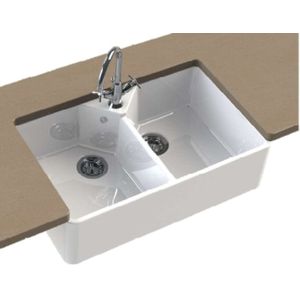 Blanco Villae Farmhouse - Keramische spoelbak, 79x49 cm, wit 525164