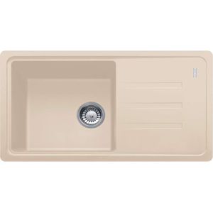 Franke Malta - BSG 611-78/39 fragraniet spoelbak, 78x44 cm, zand 114.0440.908