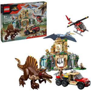 LEGO Jurassic World - Spinosaurus & Quetzalcoatlus Air Mission 76976