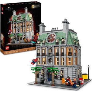 LEGO Marvel Sanctum Sanctorum Collectible met Iron Man en Doctor Strange Minifiguren - 76218