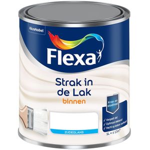 Flexa Strak in de Lak Binnenlak Zijdeglans 1 liter Kleur - Deur & Kozijn Meubels Radiator Aflakken - Waterbasis - Verfwinkel is tot 50% goedkoper