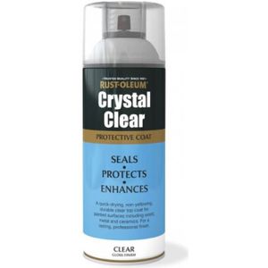 Rust-Oleum Crystal Clear Vernis - Transparante Lak & Olie - Waterbasis - Terpentinebasis - Verfwinkel is tot 50% goedkoper