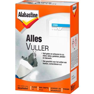 Alabastine Allesvuller - Poeder 750 gram - Houtreparatie Vulmiddelen - Verfwinkel is tot 50% goedkoper