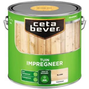 Cetabever Tuin Impregneer - Blank 2,5 Liter - Beitsen - Verfwinkel is tot 50% goedkoper