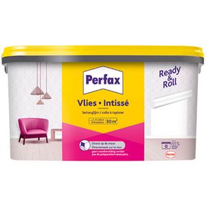 Perfax Ready & Roll Vlies Behanglijm 9 KG - Glasweefsel & Lijm - Verfwinkel is tot 50% goedkoper