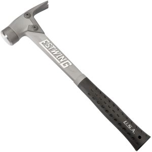 Estwing ALBK - Rechte Klauwhamer - 390 Gram Kopgewicht - Vinyl Zwarte Handgreep